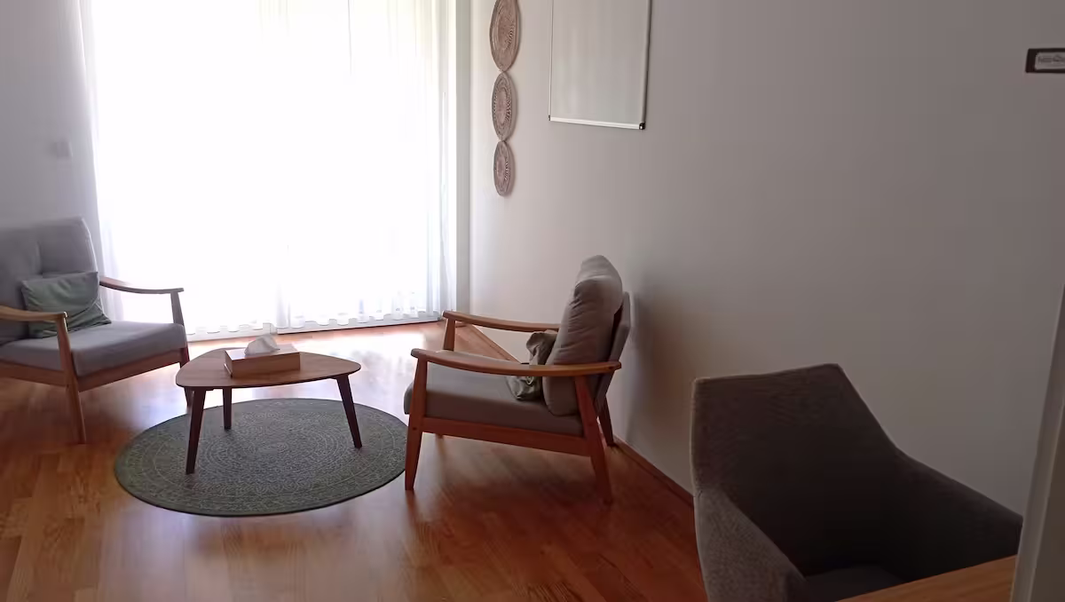 Beratungszimmer der Praxis in Wien 1100